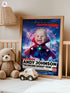 Custom Baby News Poster, Funny Baby Wizard Wall Art, Personalized Superhero Nursery Print, Newborn Keepsake Gift, Baby Shower Decoration